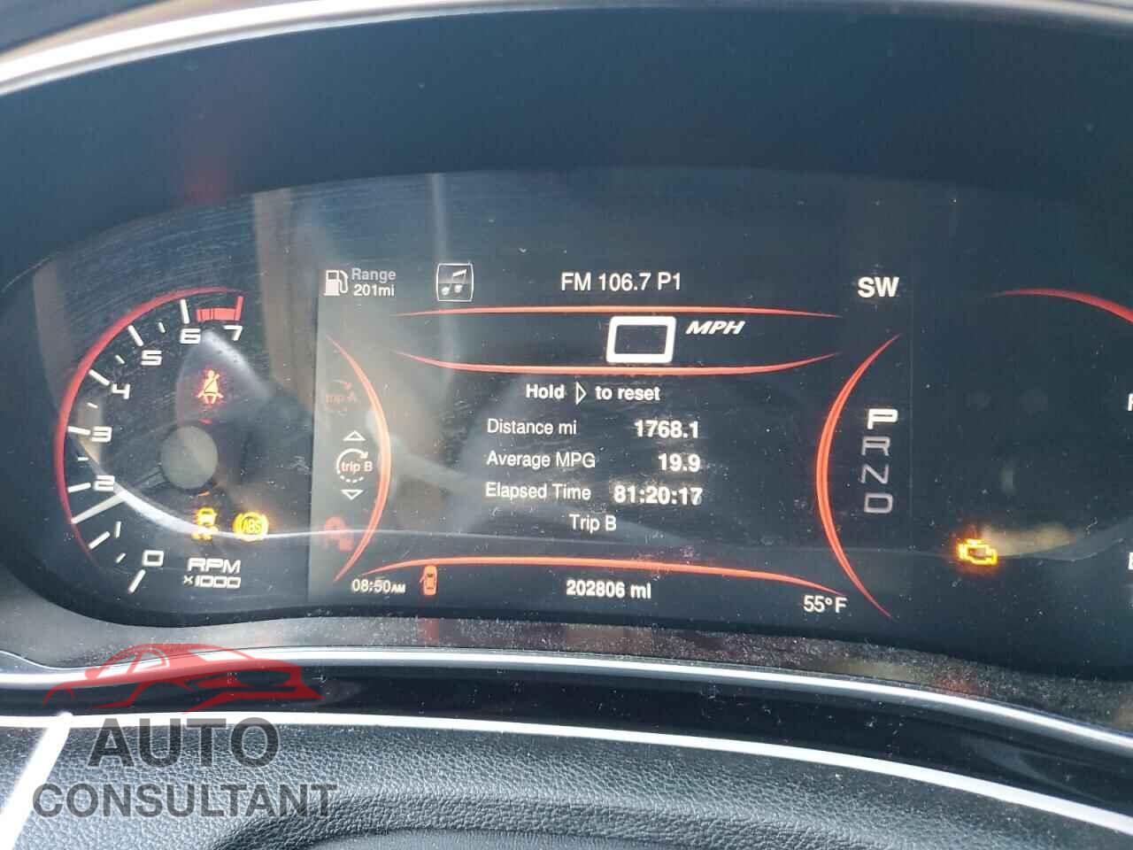 DODGE DART 2015 - 1C3CDFCB8FD242316