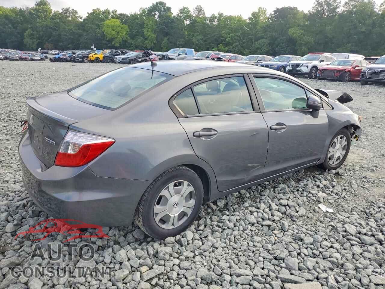 HONDA CIVIC 2012 - JHMFB4F22CS003607