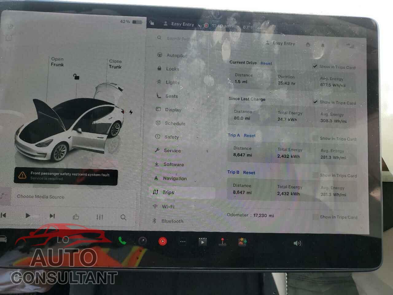 TESLA MODEL 3 2022 - 5YJ3E1EA2NF195324