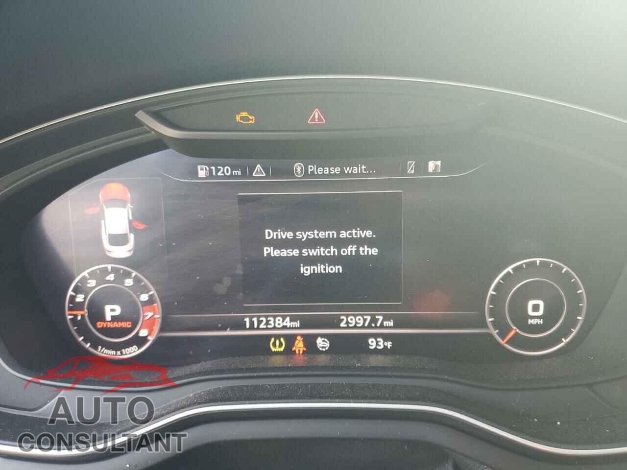 AUDI S5/RS5 2018 - WAUC4CF58JA025842