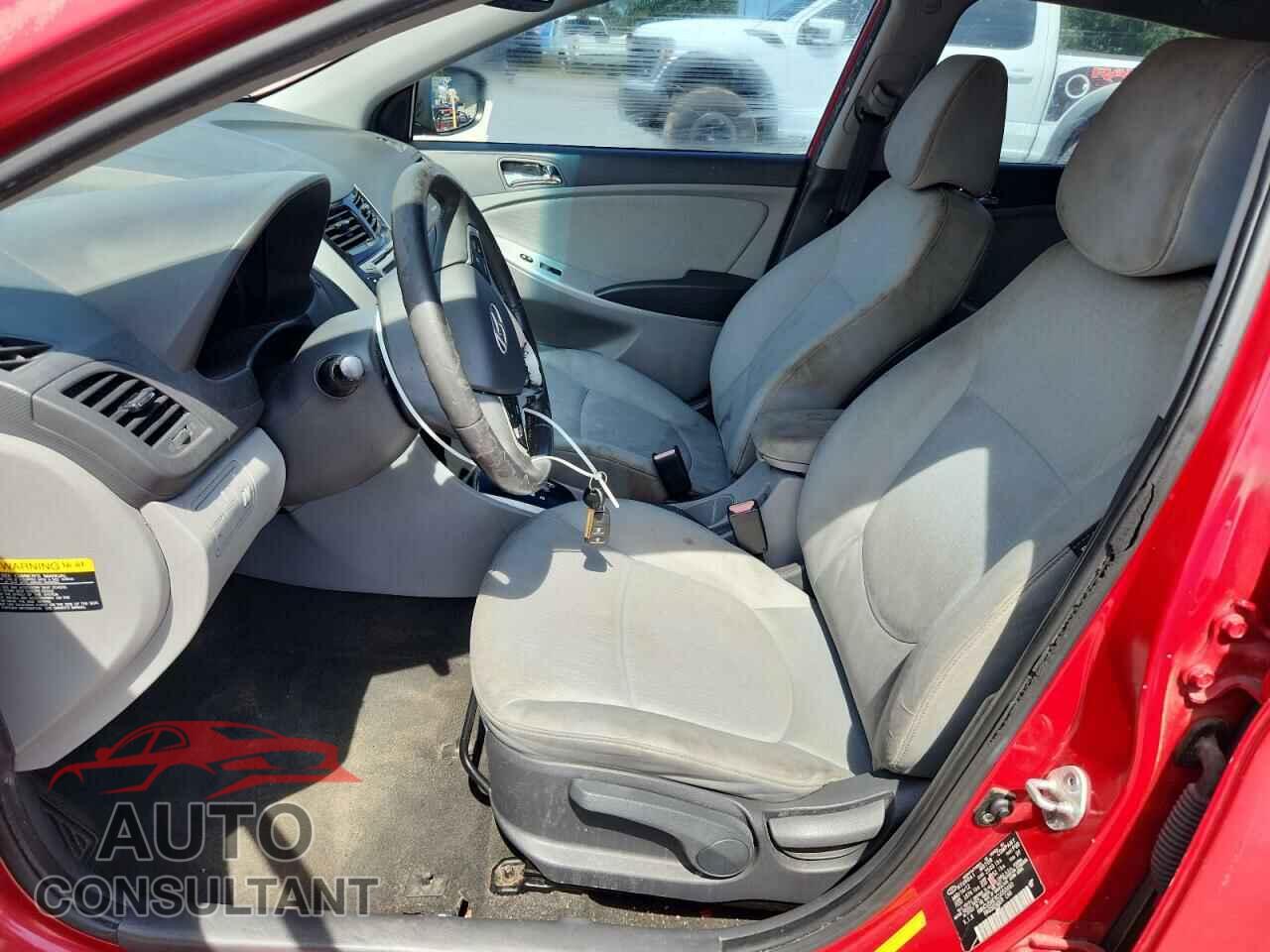 HYUNDAI ACCENT 2012 - KMHCU5AE9CU053460