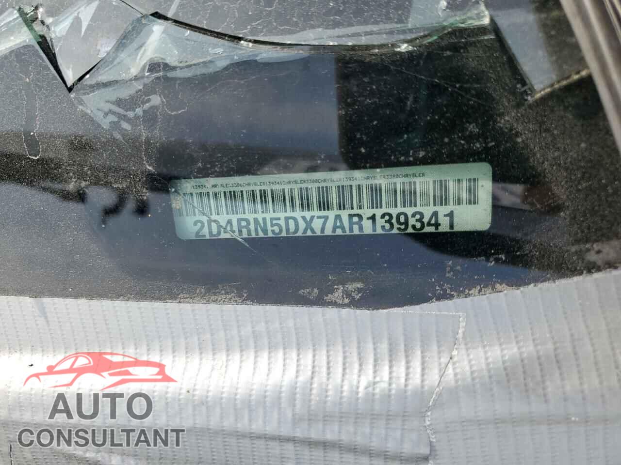 DODGE CARAVAN 2010 - 2D4RN5DX7AR139341