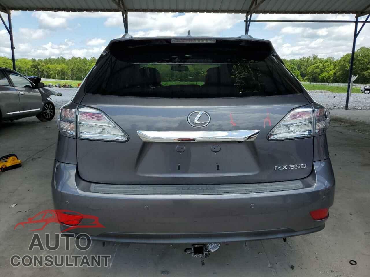 LEXUS RX350 2012 - 2T2BK1BA2CC132536