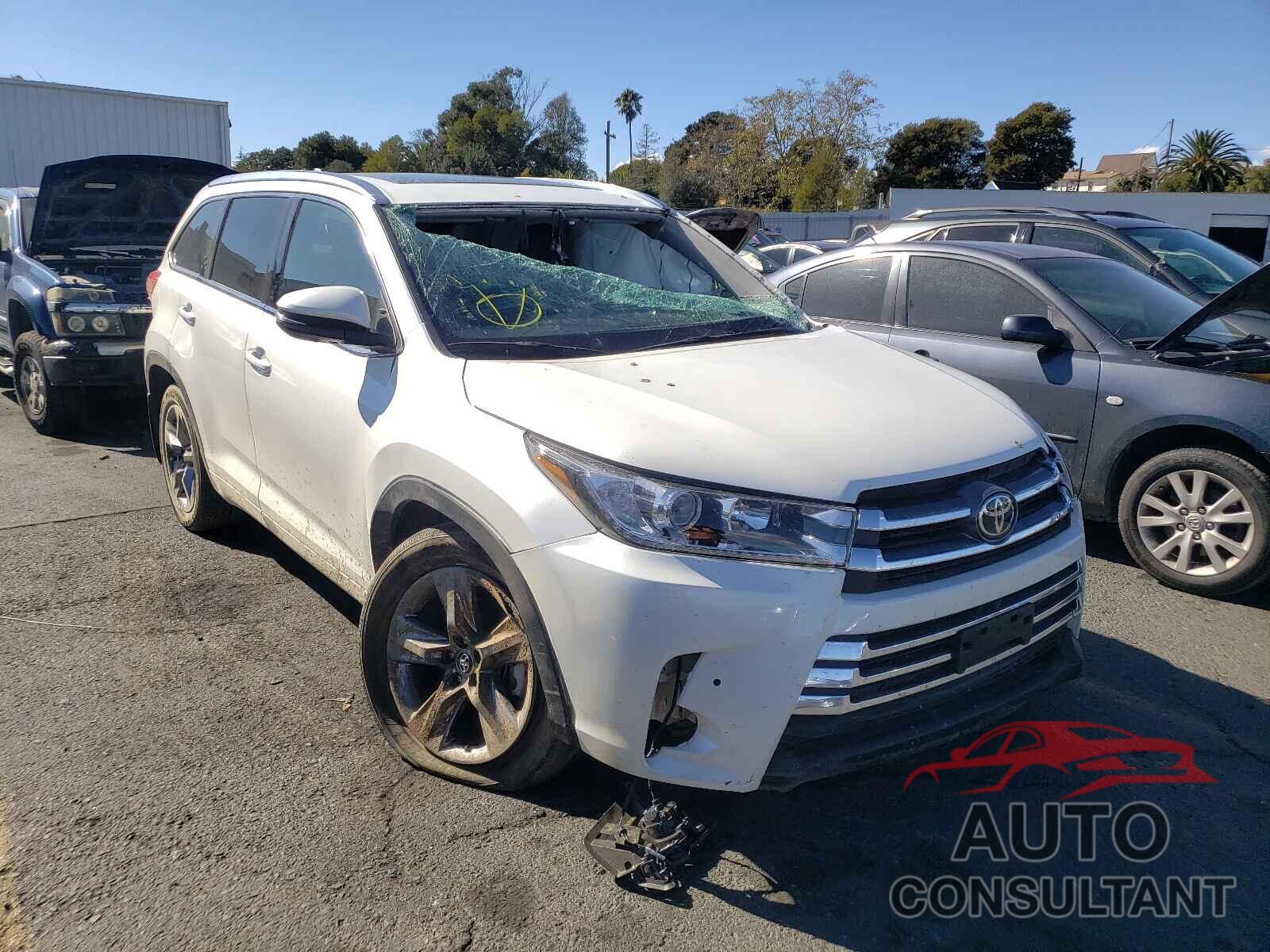 TOYOTA HIGHLANDER 2019 - 5TDDZRFH6KS710416