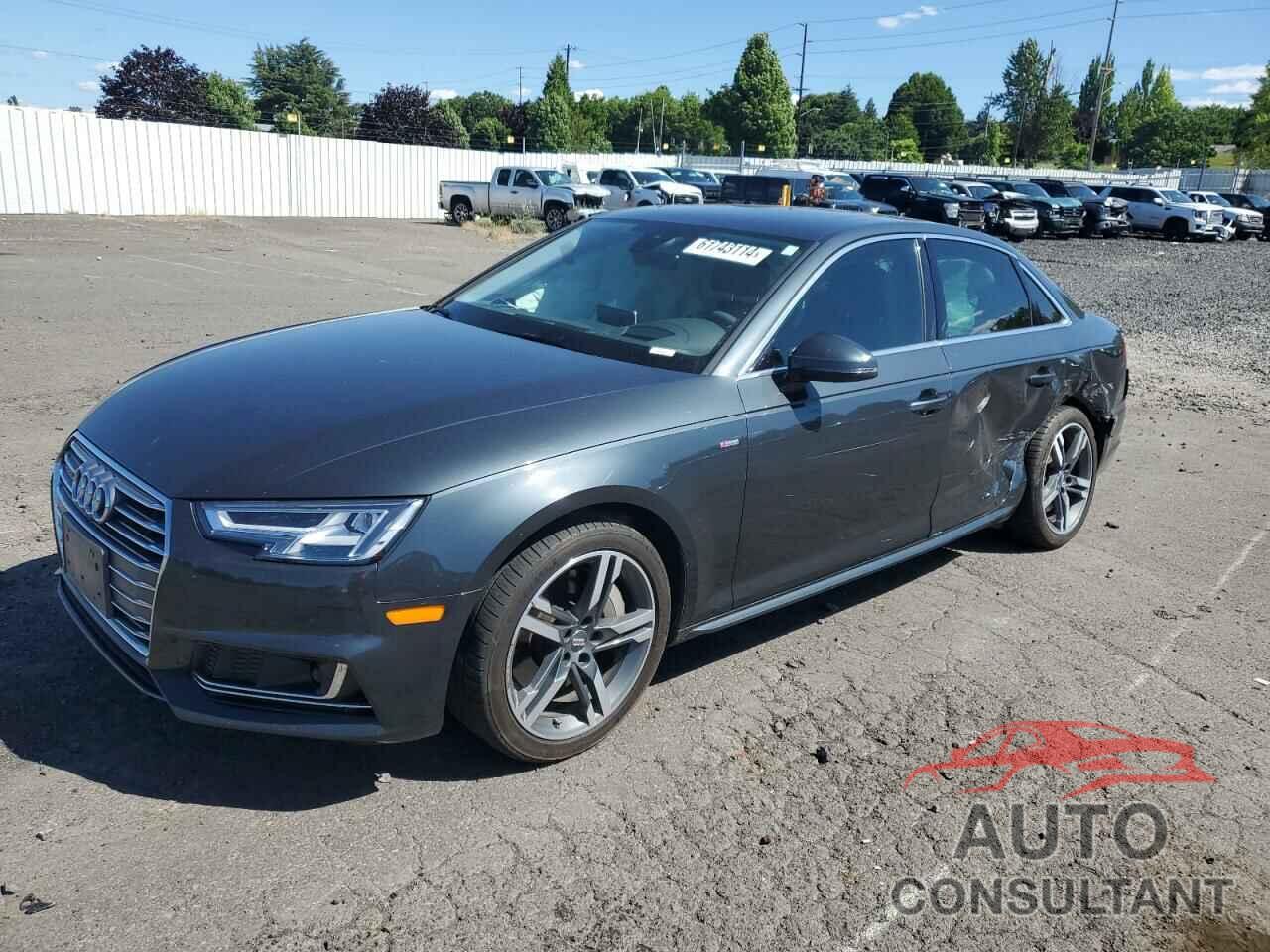 AUDI A4 2017 - WAUFNAF40HN066796