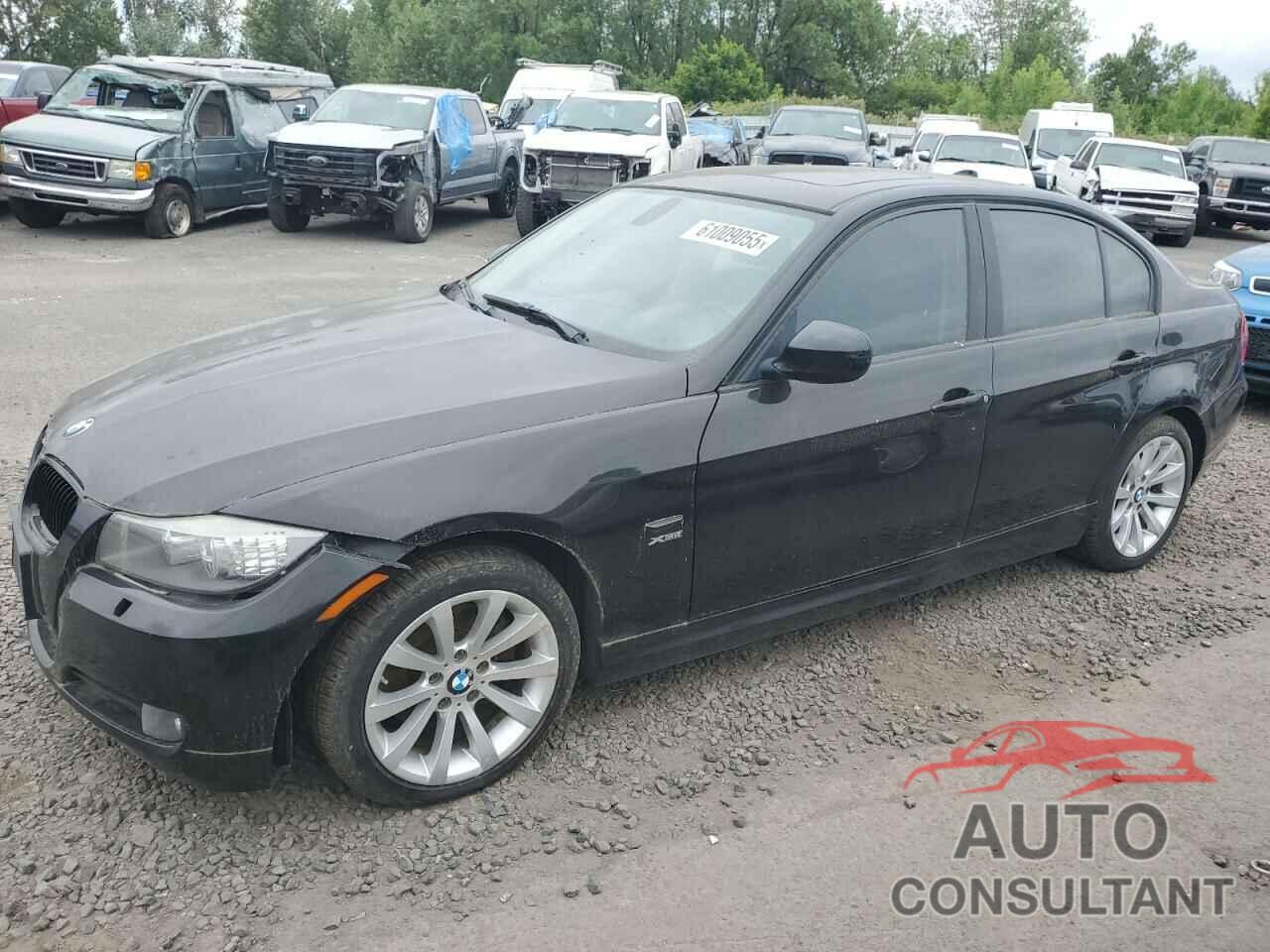 BMW 3 SERIES 2011 - WBAPK5C59BA995157
