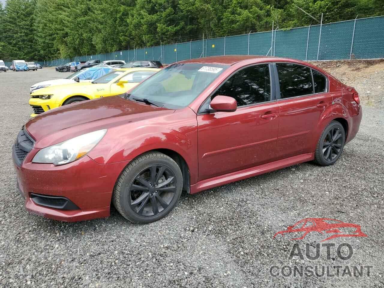 SUBARU LEGACY 2014 - 4S3BMCC66E3027806