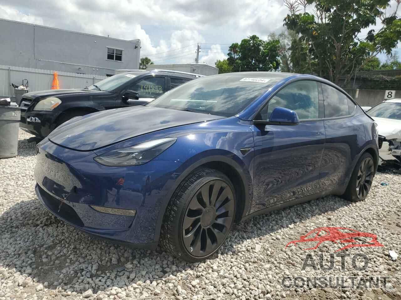 TESLA MODEL Y 2022 - 7SAYGDEF6NF455028