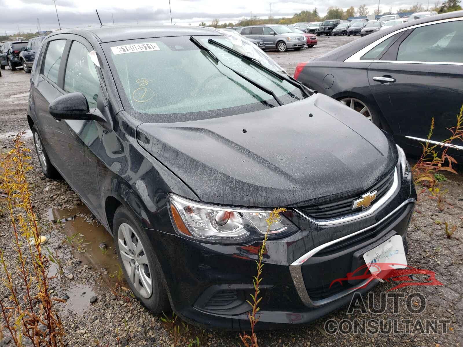 CHEVROLET SONIC 2020 - 1G1JG6SBXL4136997