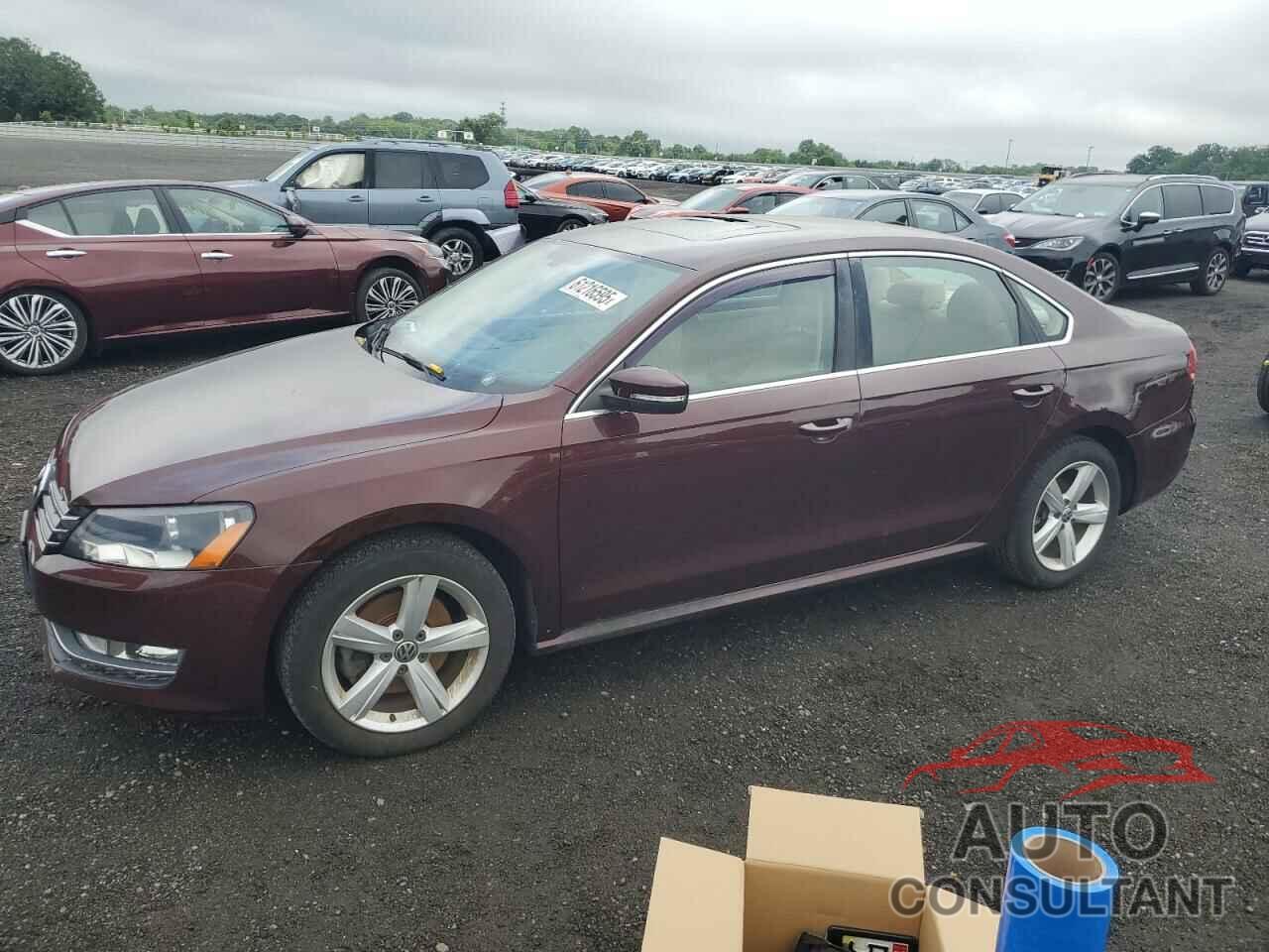 VOLKSWAGEN PASSAT 2012 - 1VWBN7A36CC106934