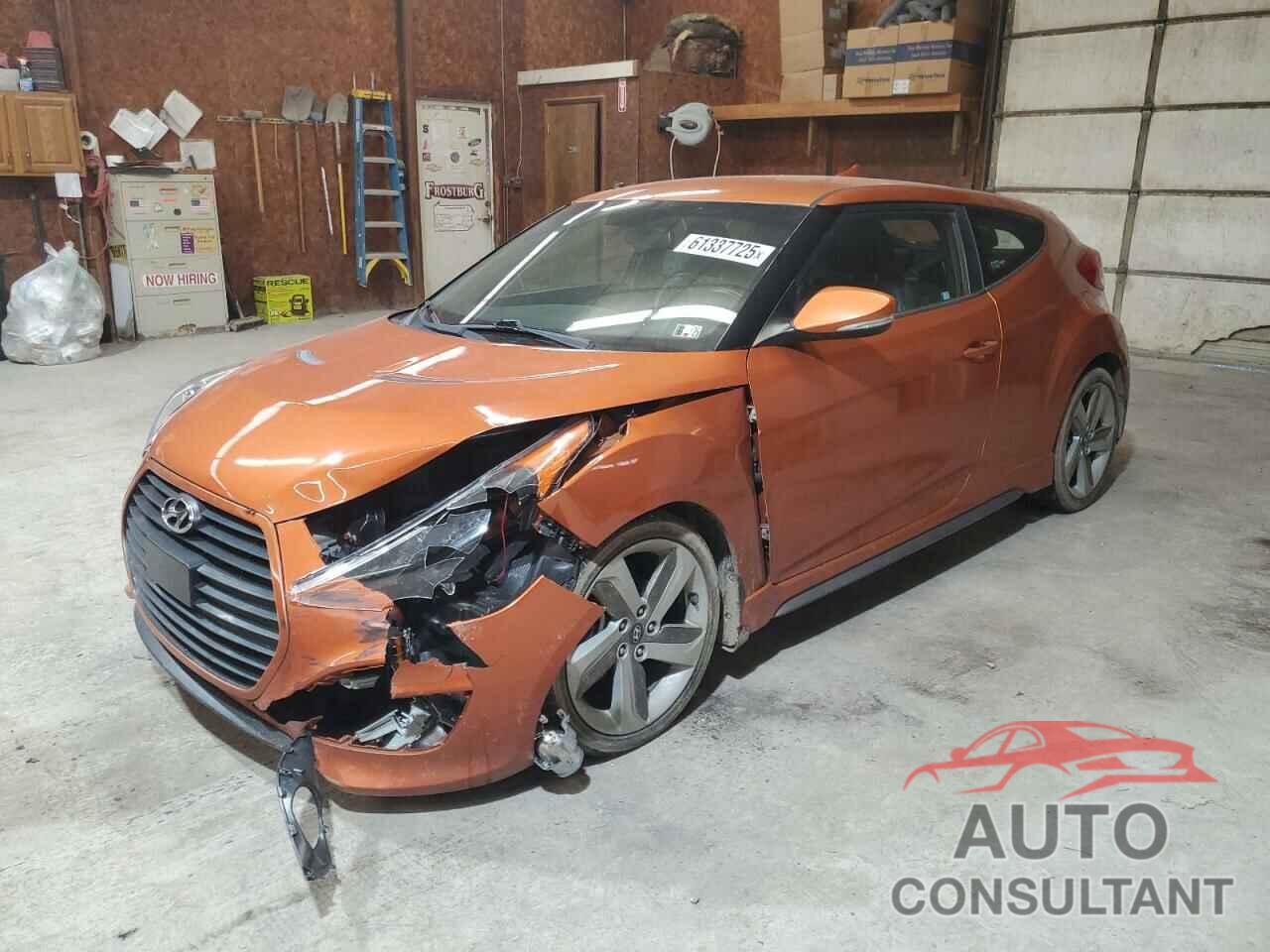 HYUNDAI VELOSTER 2015 - KMHTC6AE0FU226344