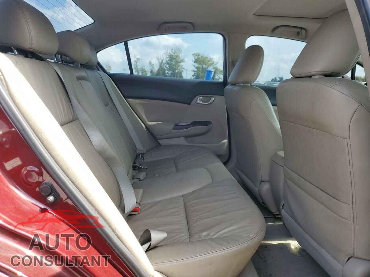 HONDA CIVIC 2012 - 2HGFB2F9XCH537420