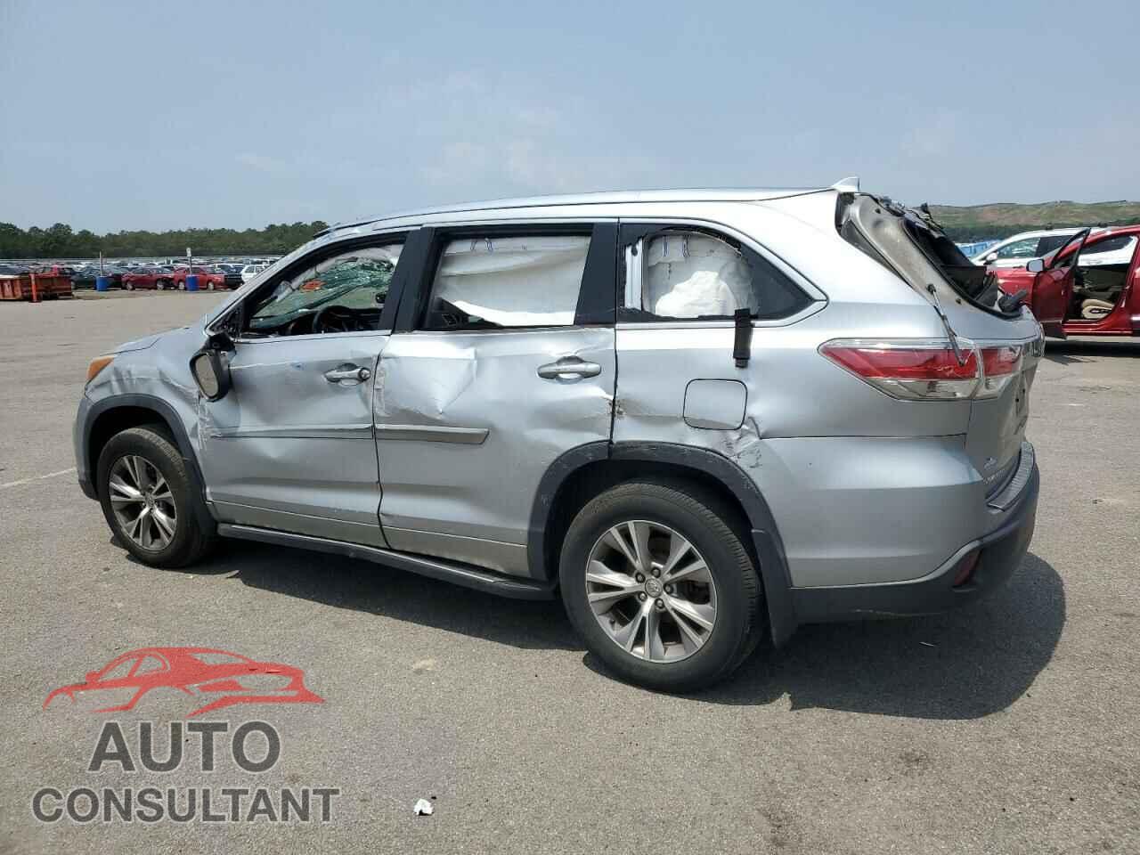 TOYOTA HIGHLANDER 2015 - 5TDJKRFH0FS115607
