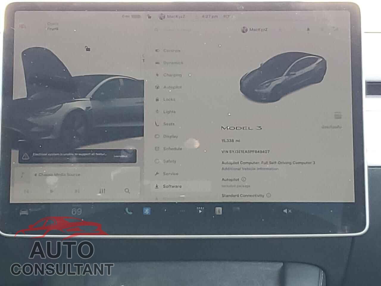 TESLA MODEL 3 2023 - 5YJ3E1EA5PF649407