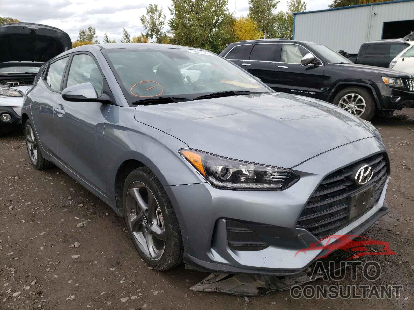 HYUNDAI VELOSTER 2019 - KMHTG6AFXKU018561