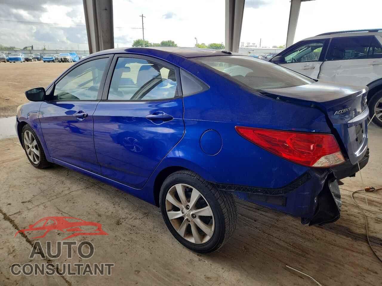 HYUNDAI ACCENT 2012 - KMHCU4AE0CU064924