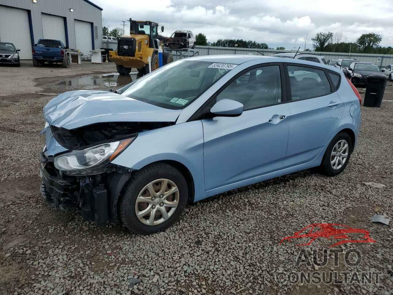 HYUNDAI ACCENT 2012 - KMHCT5AE4CU059251