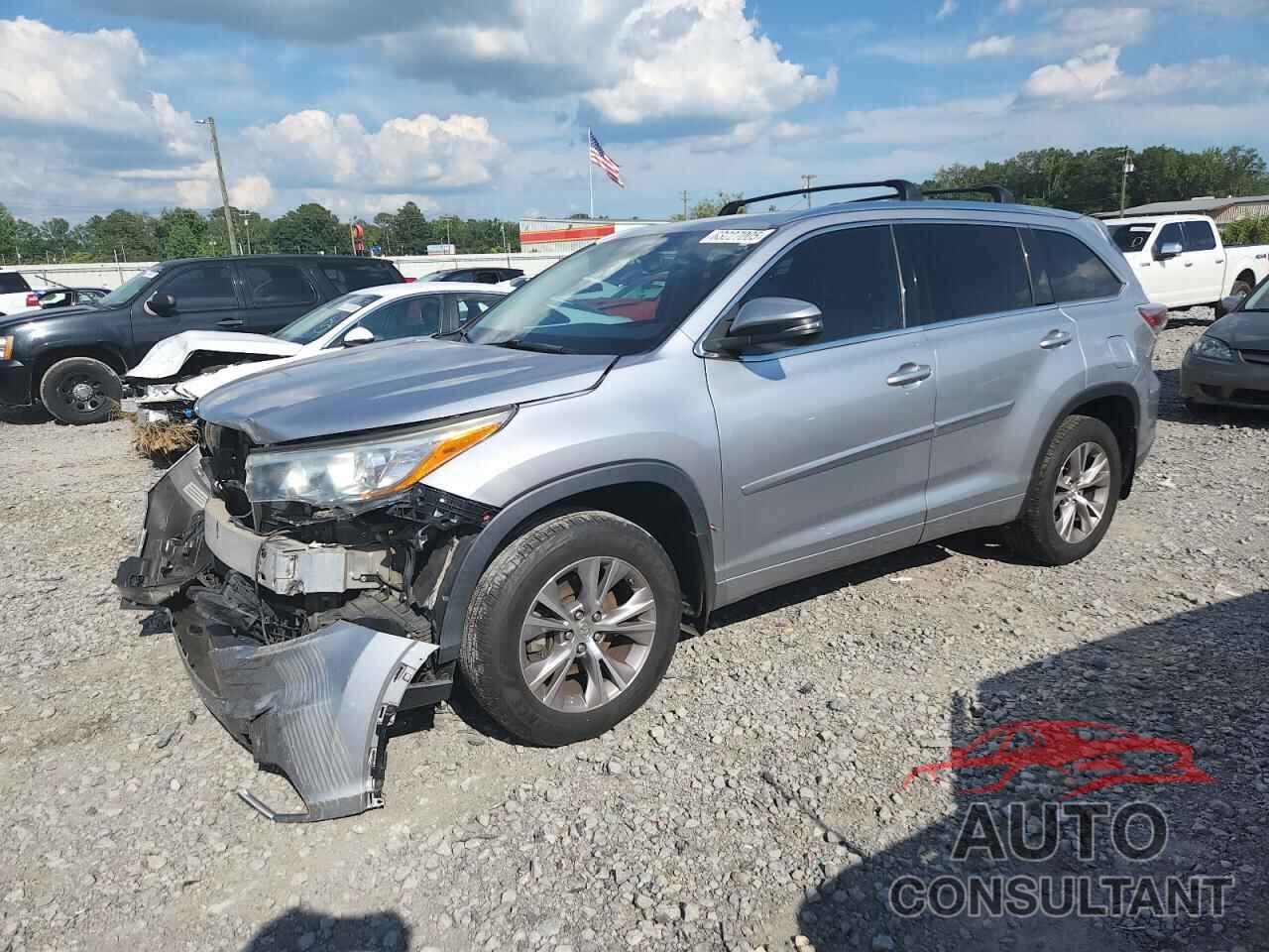 TOYOTA HIGHLANDER 2015 - 5TDKKRFH0FS070222