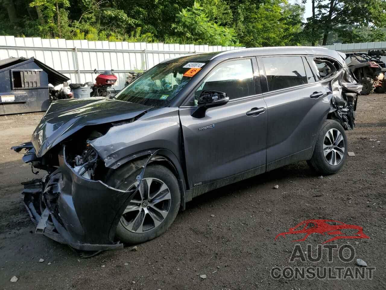 TOYOTA HIGHLANDER 2021 - 5TDGBRCH7MS063016