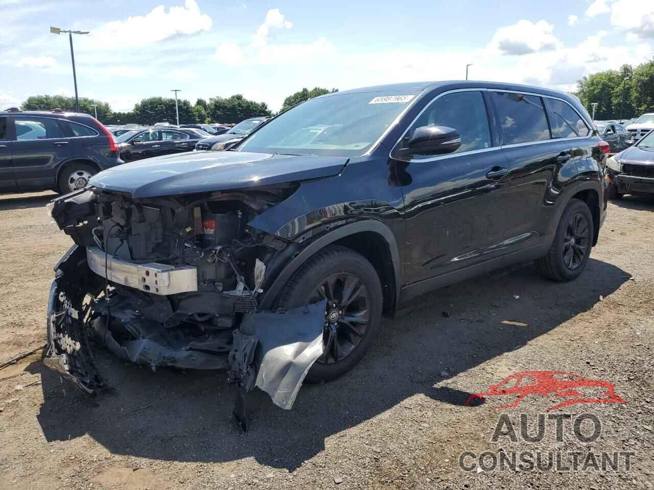 TOYOTA HIGHLANDER 2019 - 5TDBZRFH8KS710182