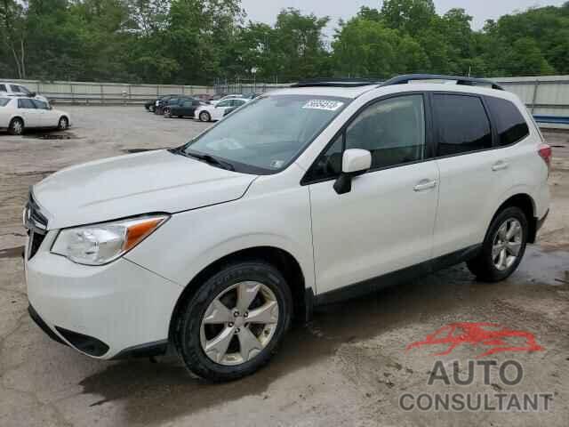 SUBARU FORESTER 2016 - JF2SJAFC0GH436762