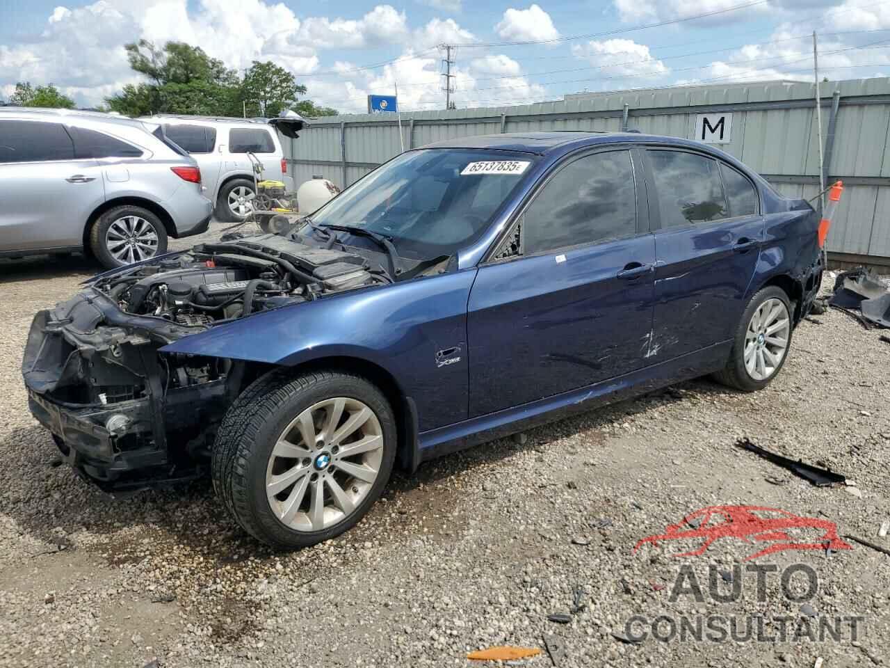BMW 3 SERIES 2011 - WBAPK5C59BA656396