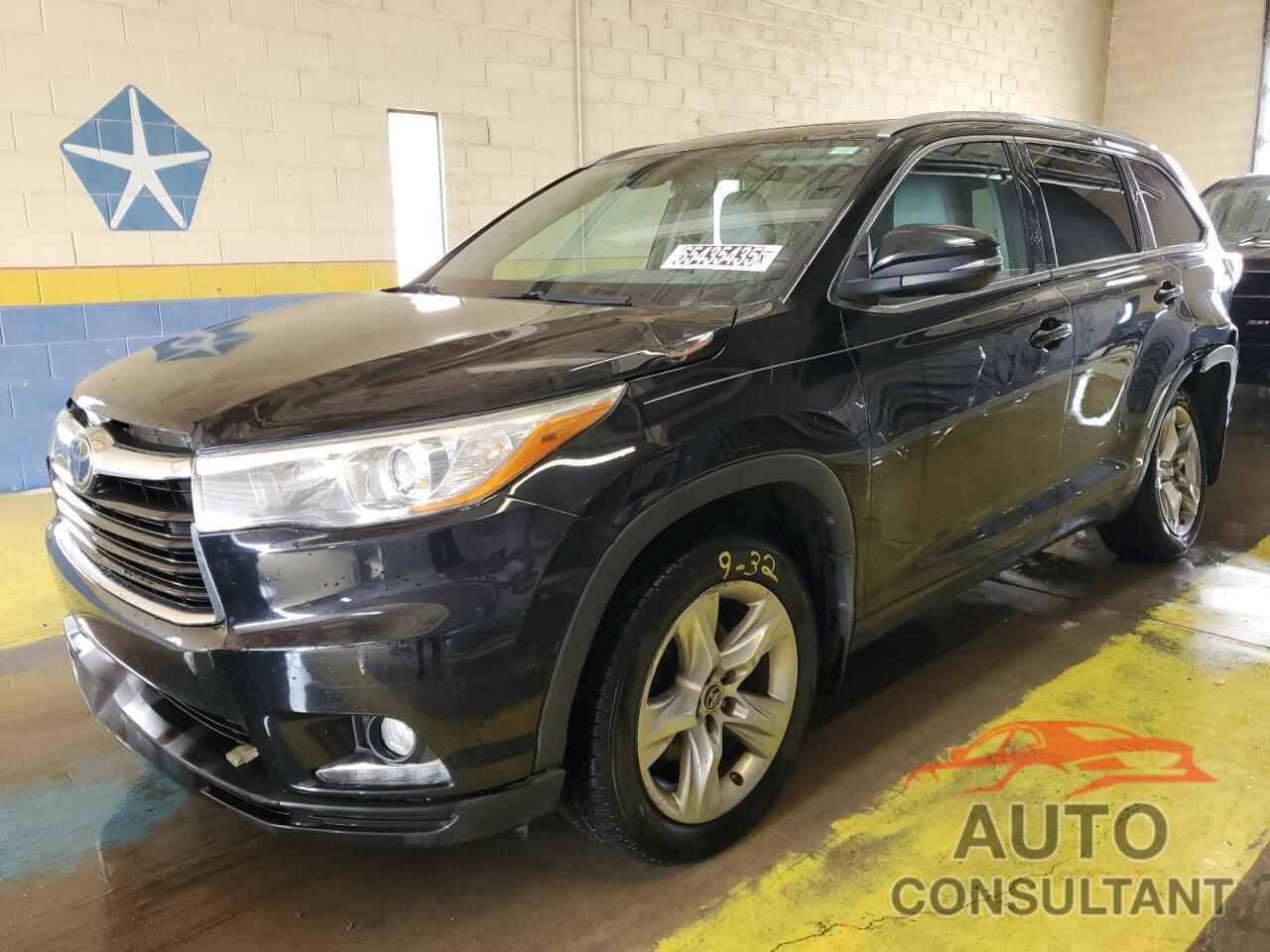 TOYOTA HIGHLANDER 2016 - 5TDDKRFH2GS231552