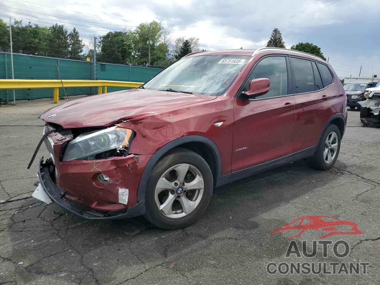 BMW X3 2012 - 5UXWX5C52CL726874