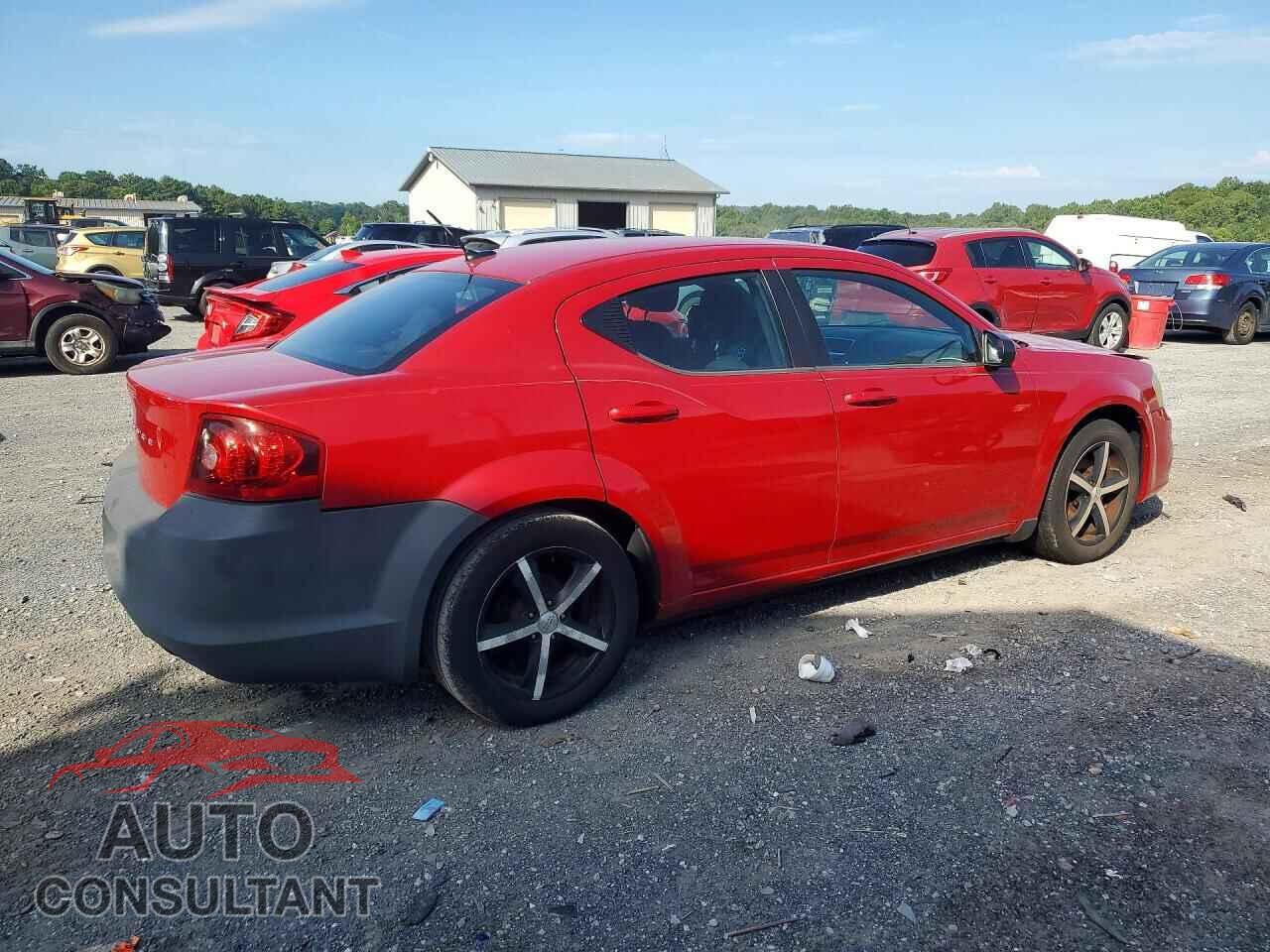 DODGE AVENGER 2013 - 1C3CDZAG9DN768834