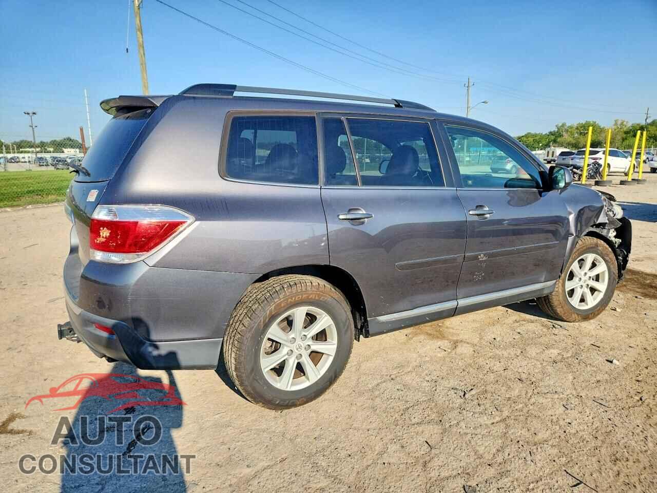 TOYOTA HIGHLANDER 2012 - 5TDBK3EH6CS152143