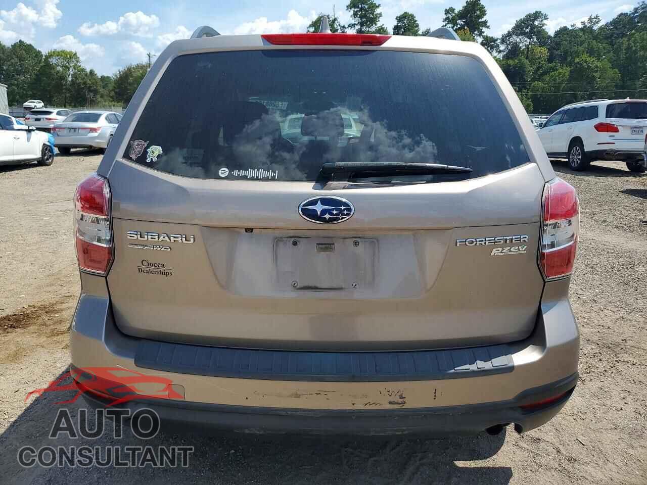 SUBARU FORESTER 2016 - JF2SJAFC8GH548001
