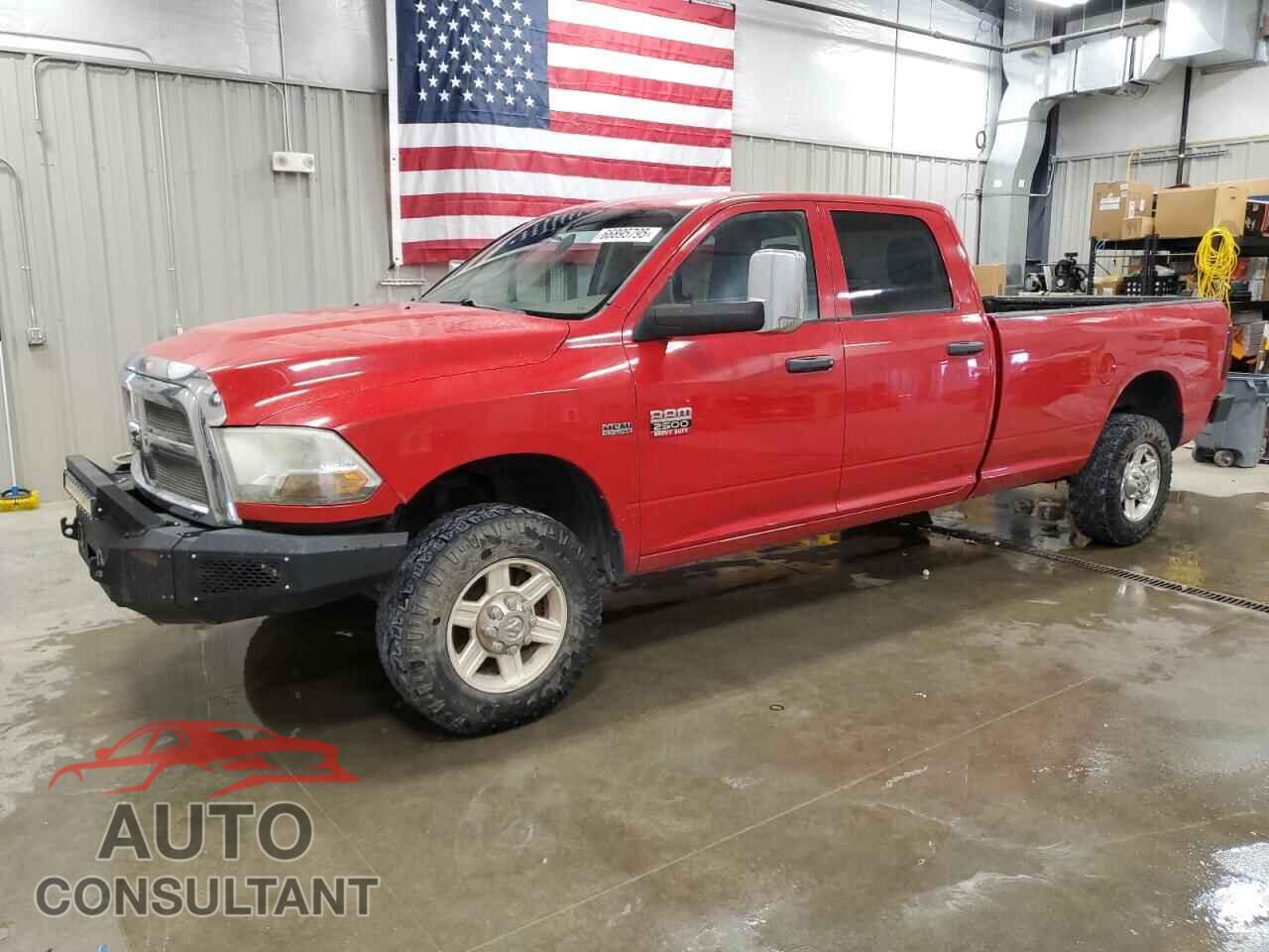 DODGE RAM 2500 2012 - 3C6TD5HT4CG211559