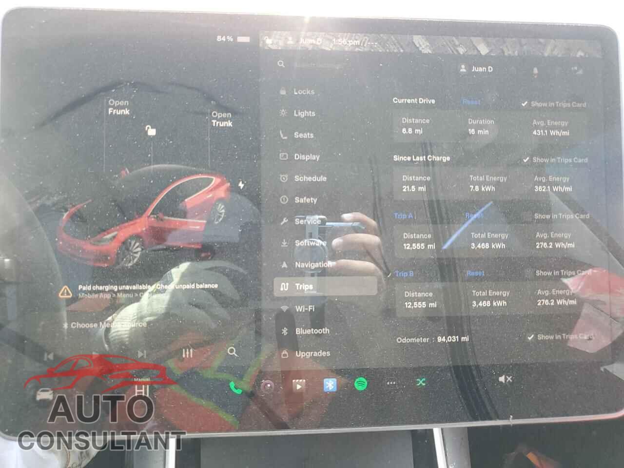 TESLA MODEL 3 2018 - 5YJ3E1EA2JF040105