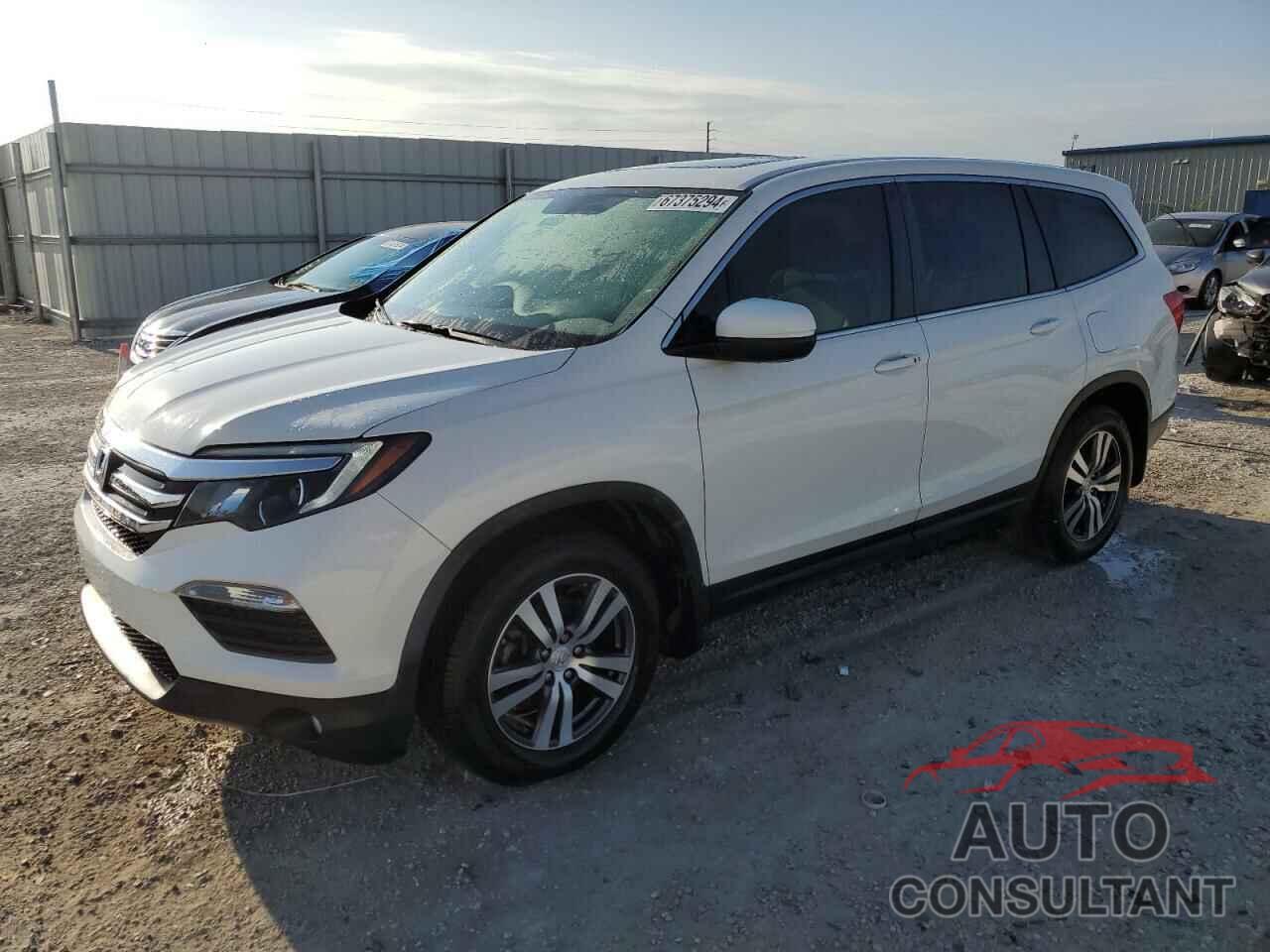 HONDA PILOT 2017 - 5FNYF5H76HB042458