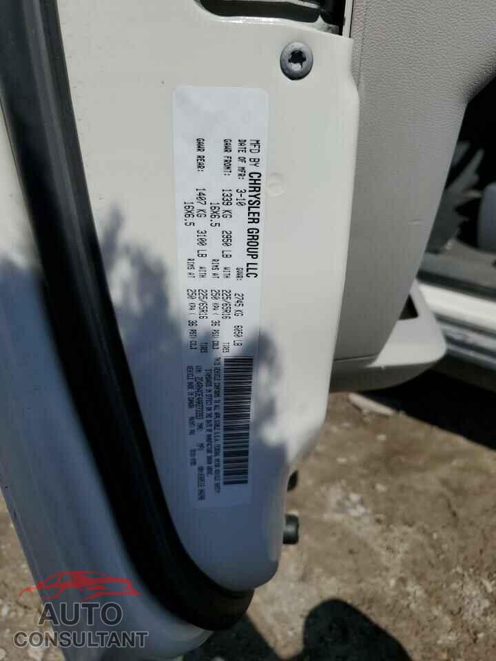 DODGE CARAVAN 2010 - 2D4RN4DE4AR273393