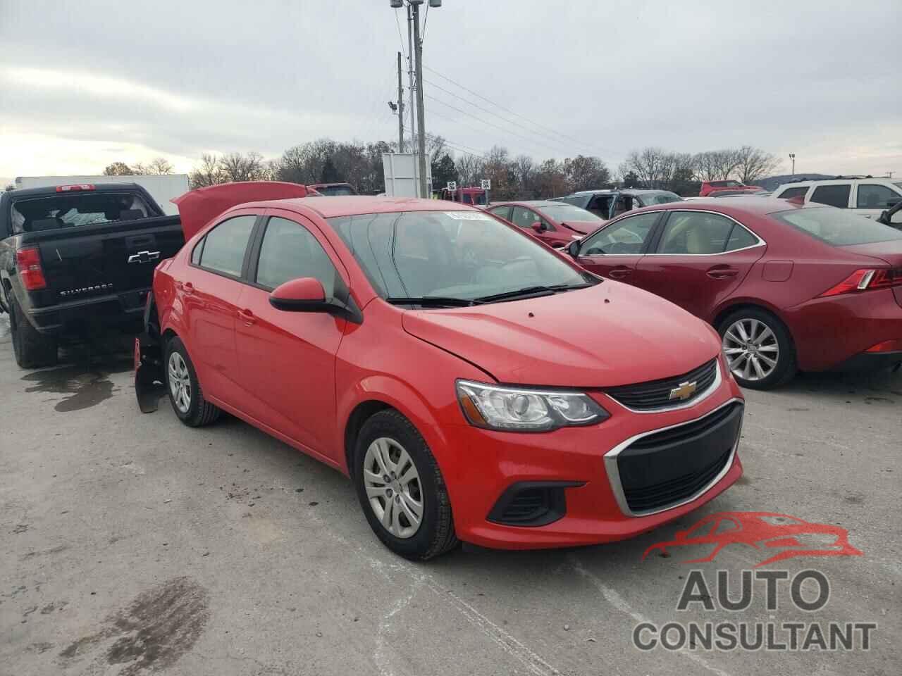 CHEVROLET SONIC 2017 - 1G1JB5SH2H4155788