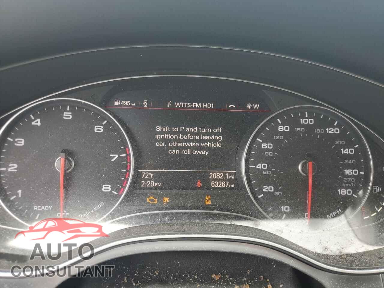 AUDI A6 2017 - WAUC8AFC3HN051615