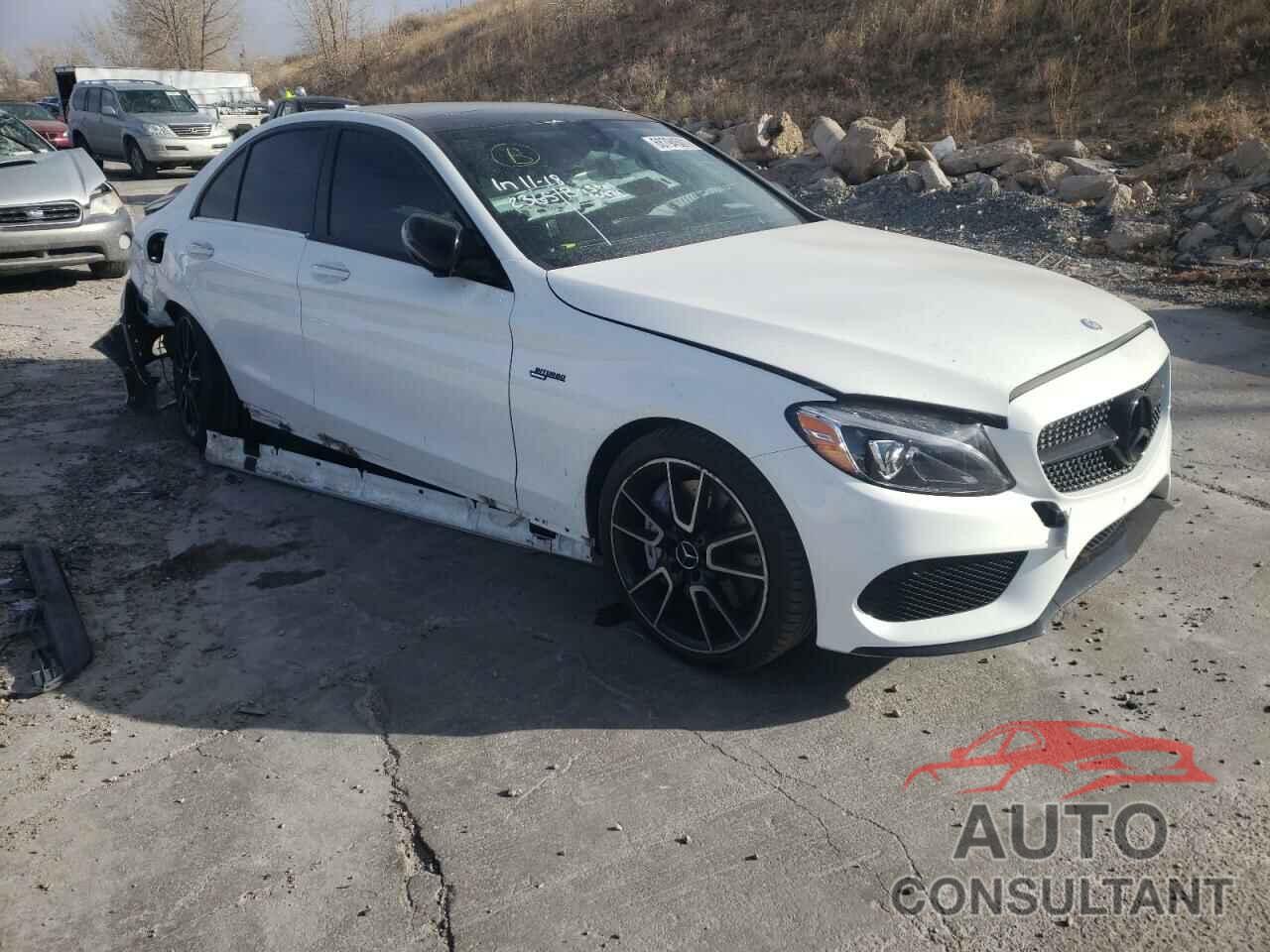 MERCEDES-BENZ C-CLASS 2017 - 55SWF6EB7HU182572