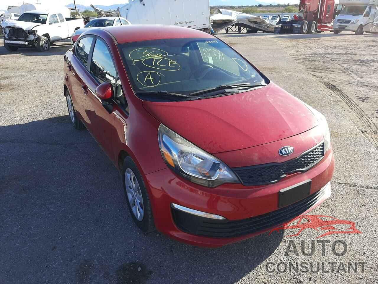 KIA RIO 2017 - KNADM4A37H6059882