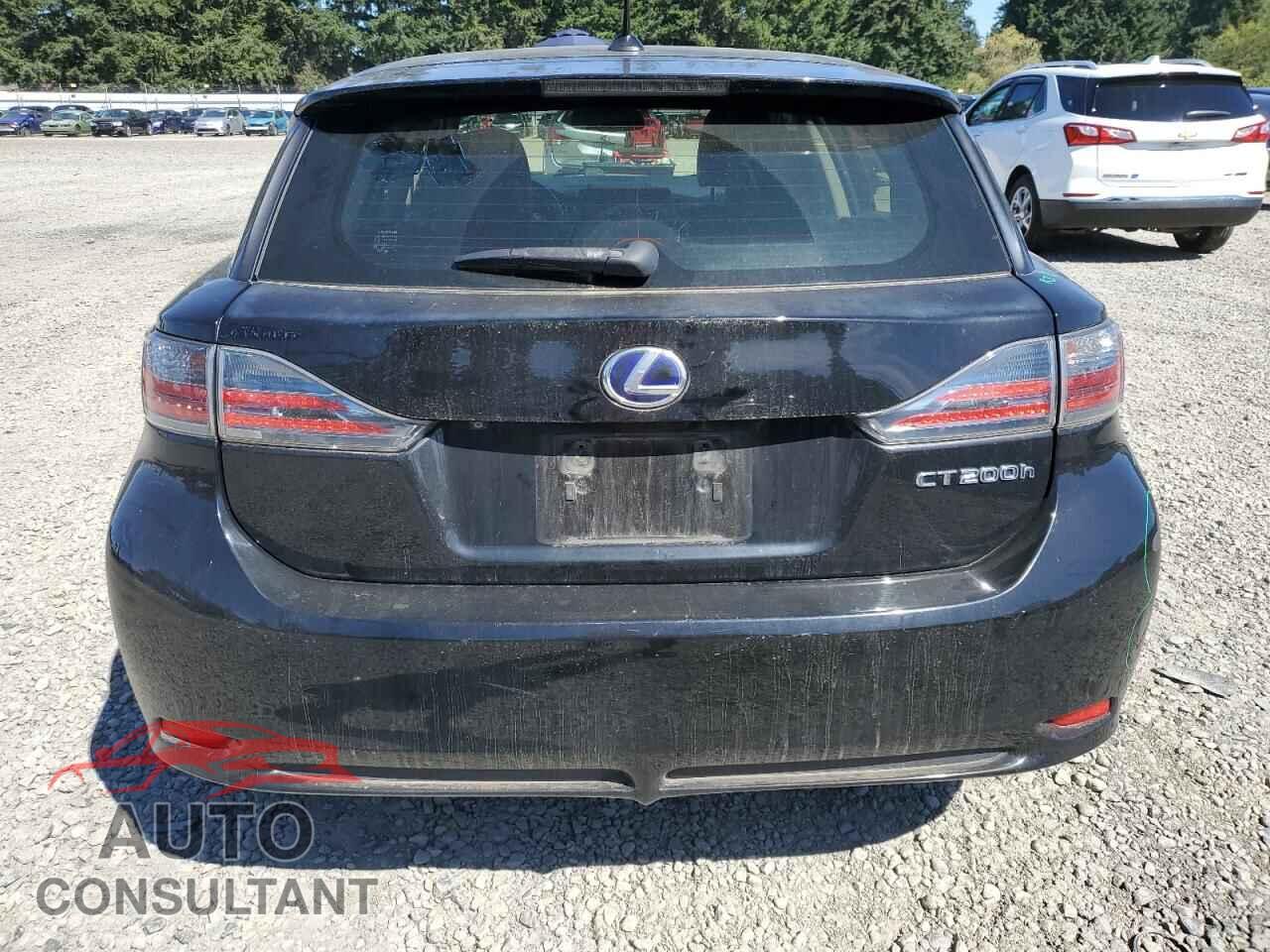 LEXUS CT 200 2012 - JTHKD5BH2C2094516