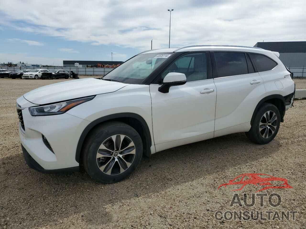 TOYOTA HIGHLANDER 2021 - 5TDGZRBH7MS080329