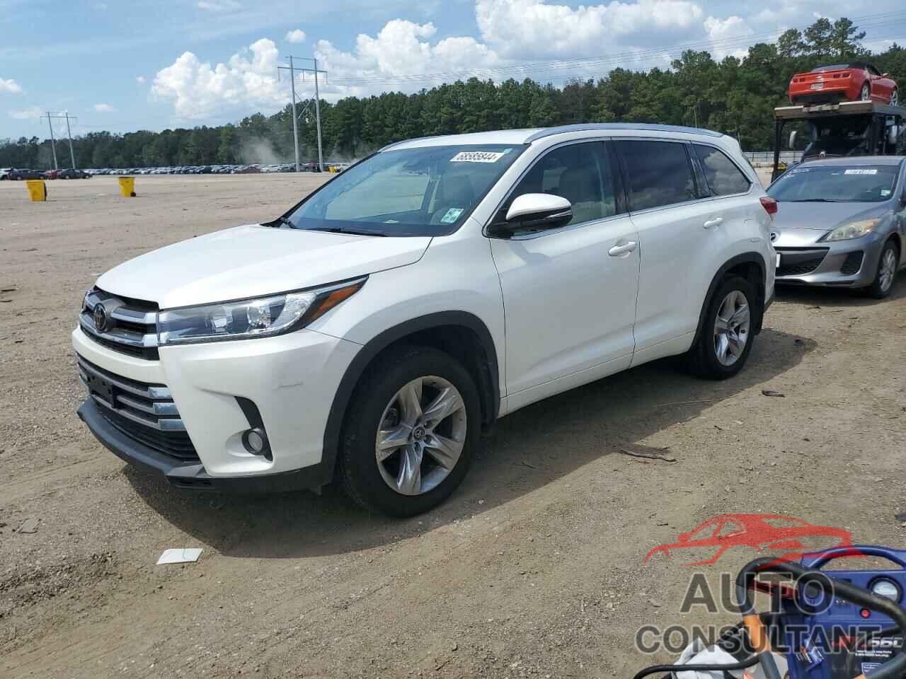 TOYOTA HIGHLANDER 2018 - 5TDDZRFH9JS844450