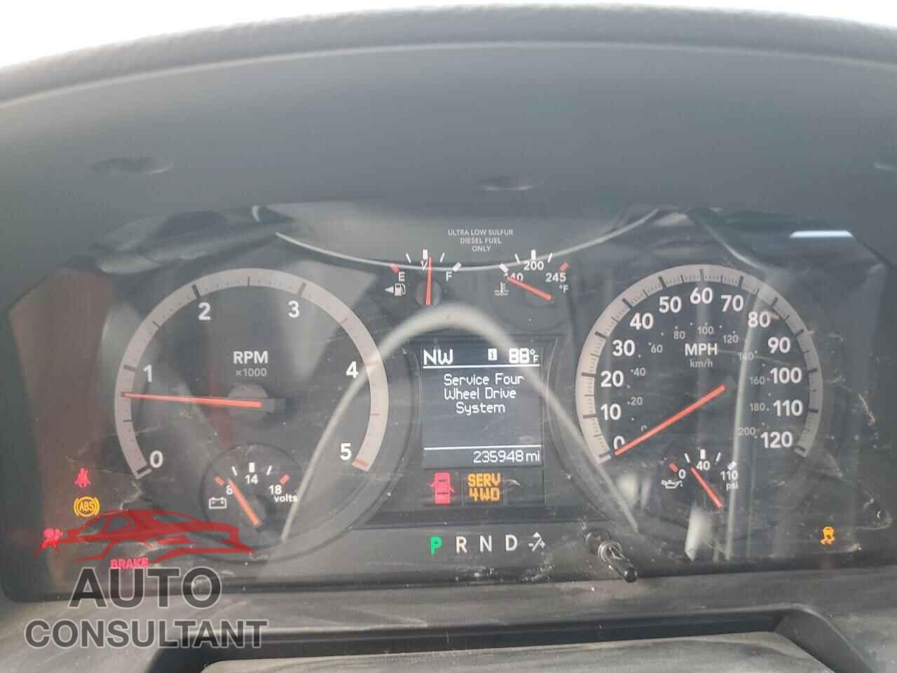 DODGE RAM 3500 2012 - 3C63D3EL1CG218445