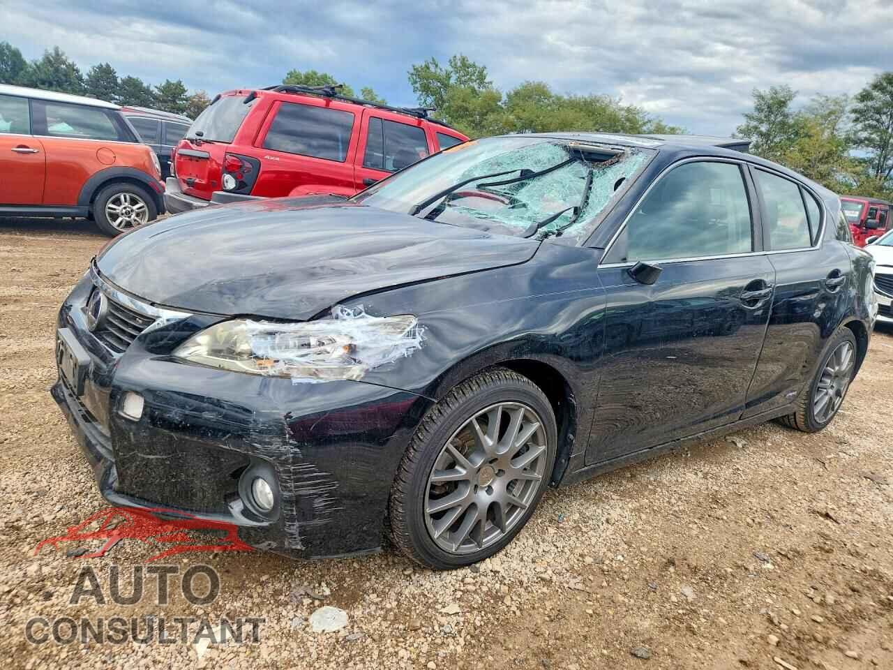 LEXUS CT 200 2012 - JTHKD5BH2C2116837