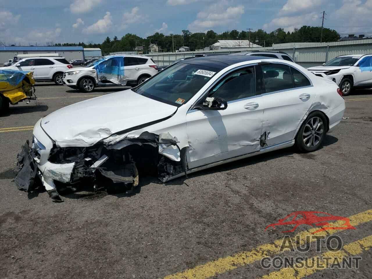 MERCEDES-BENZ C-CLASS 2017 - 55SWF4KB0HU208101
