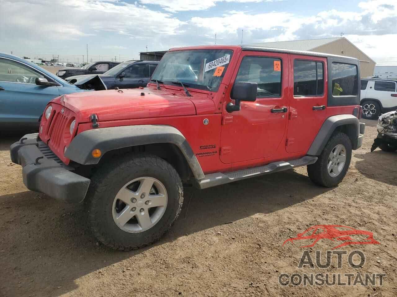 JEEP WRANGLER 2016 - 1C4BJWDG2GL187606
