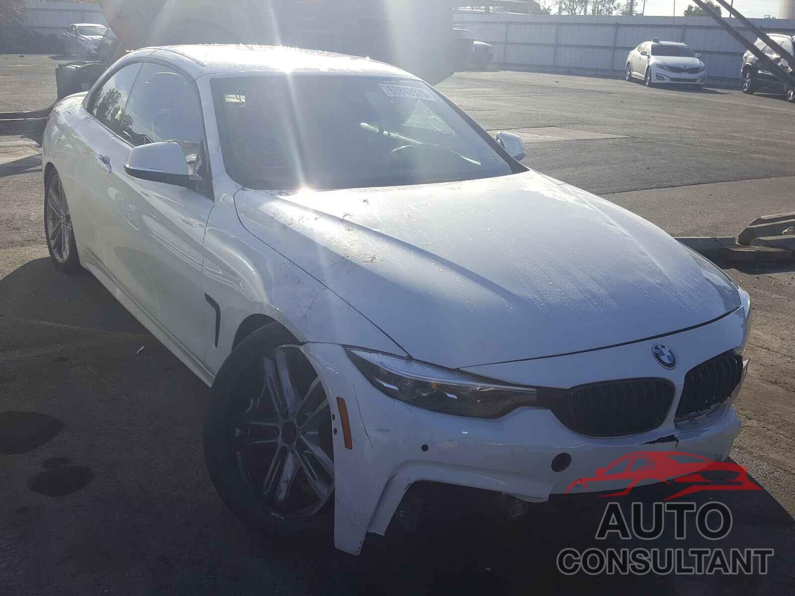 BMW 4 SERIES 2018 - WBA4Z1C53JEC59459