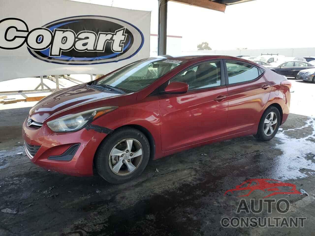 HYUNDAI ELANTRA 2014 - 5NPDH4AE5EH531524