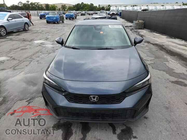 HONDA CIVIC 2025 - 2HGFE2F29SH577237