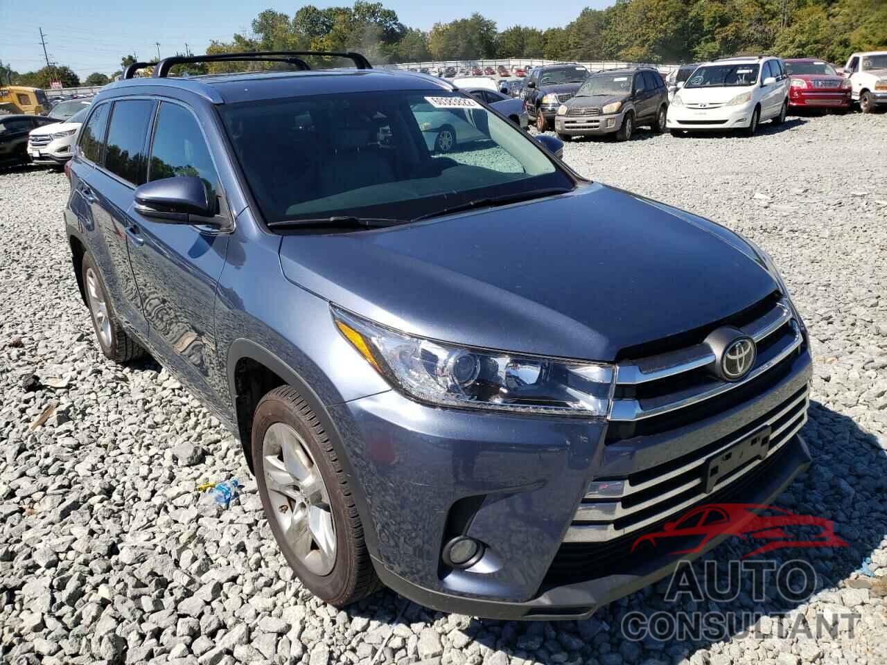 TOYOTA HIGHLANDER 2017 - 5TDDZRFH3HS473280